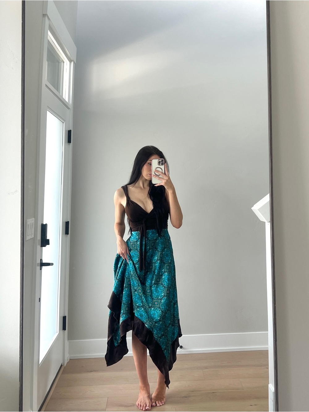Bohemian/Fairy Midi-Maxi Dress 🧚‍♀️🤎